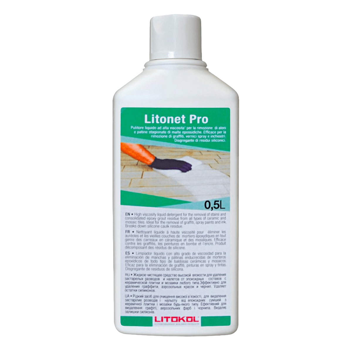 Очиститель остатков эпоксидной фуги Litokol Litonet Pro 0.5 л
