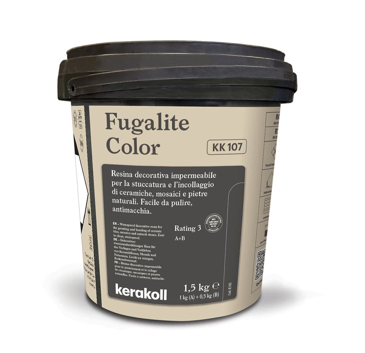 Фуга эпоксидная KeraKoll Fugalite КК107 Античный белый 1,5 кг