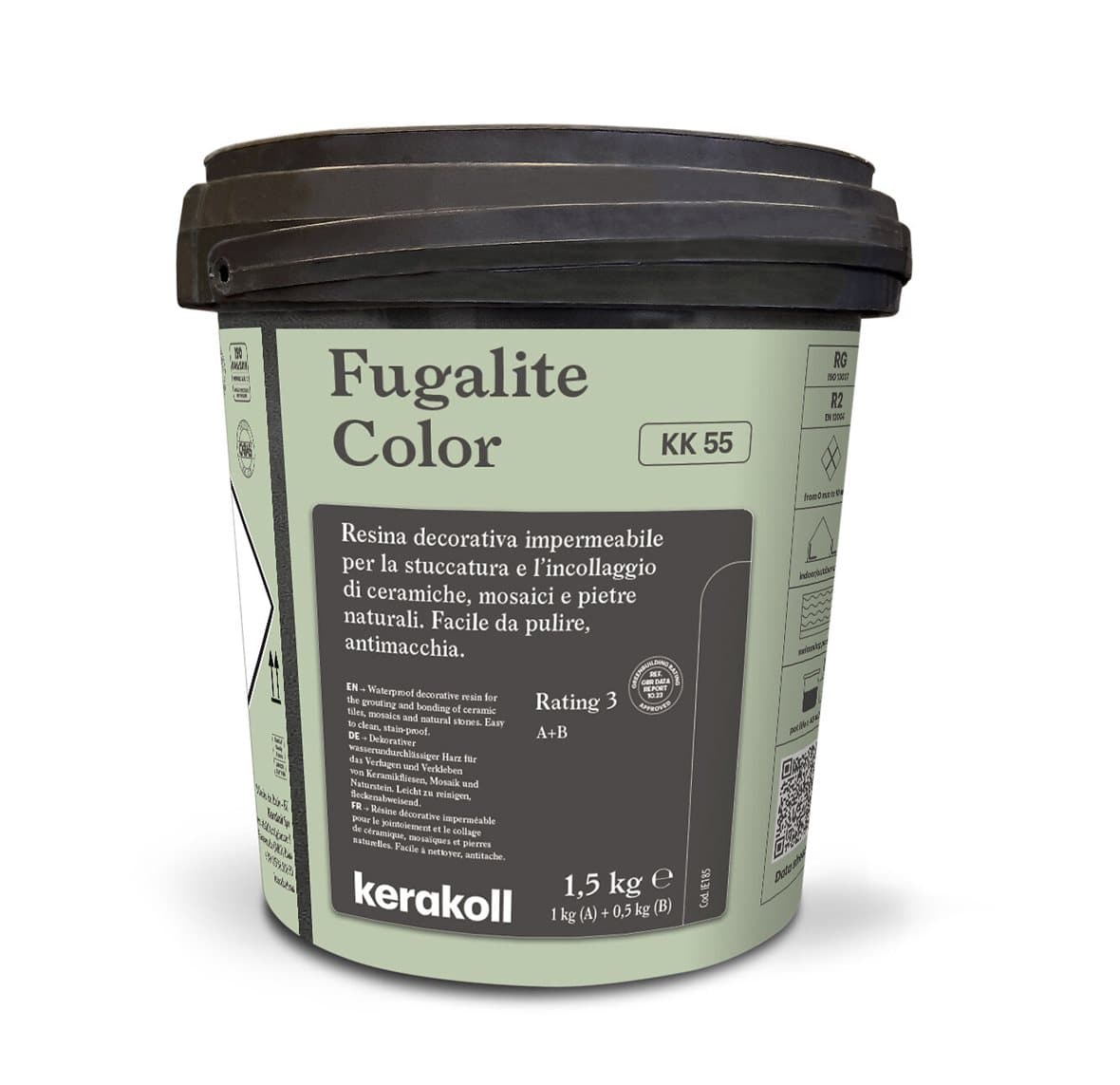 Фуга эпоксидная KeraKoll Fugalite КК55 Фисташковый 1,5 кг
