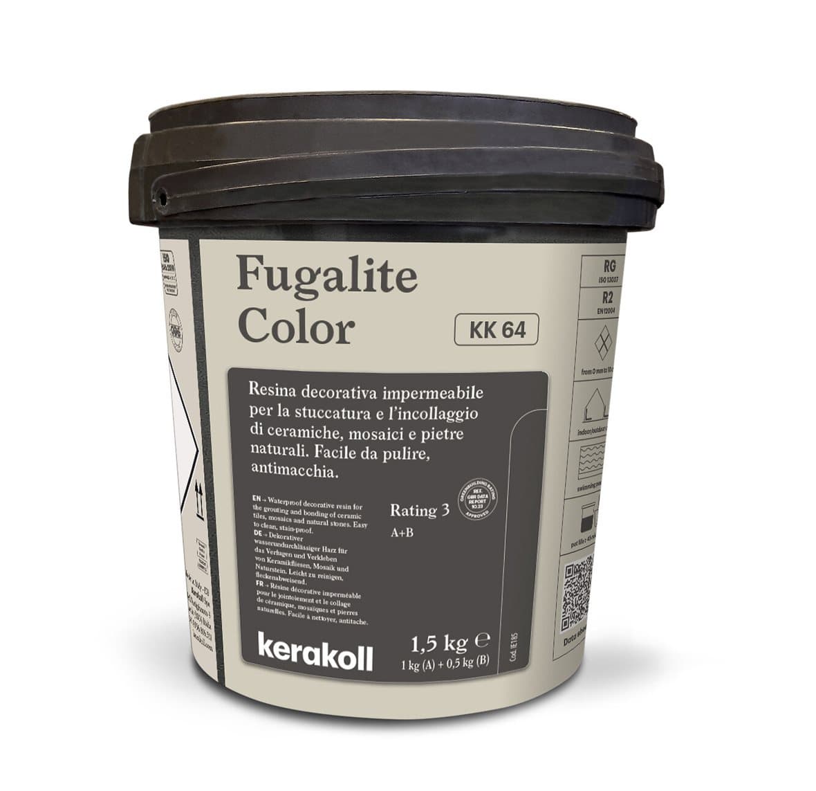  Фуга эпоксидная KeraKoll Fugalite КК64 Слоновая кость 1,5 кг