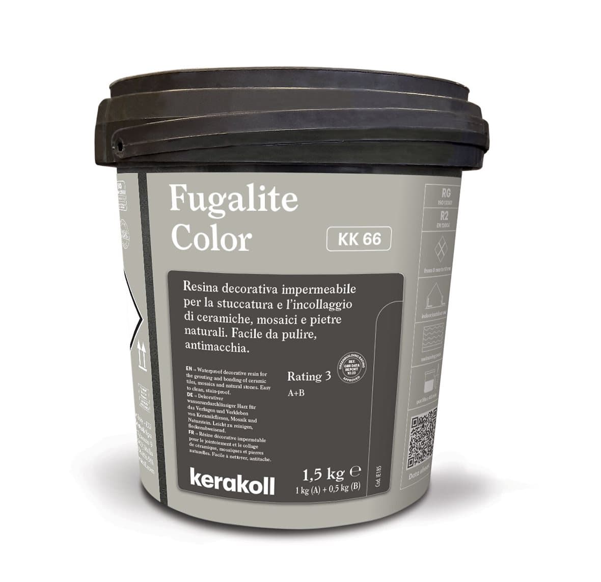 Фуга эпоксидная KeraKoll Fugalite КК66 Лунный 1,5 кг