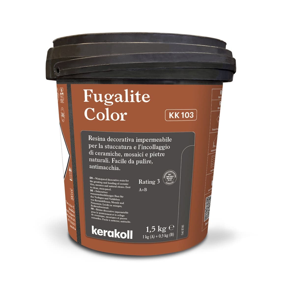 Фуга эпоксидная KeraKoll Fugalite КК103 Терракотовый 1,5 кг