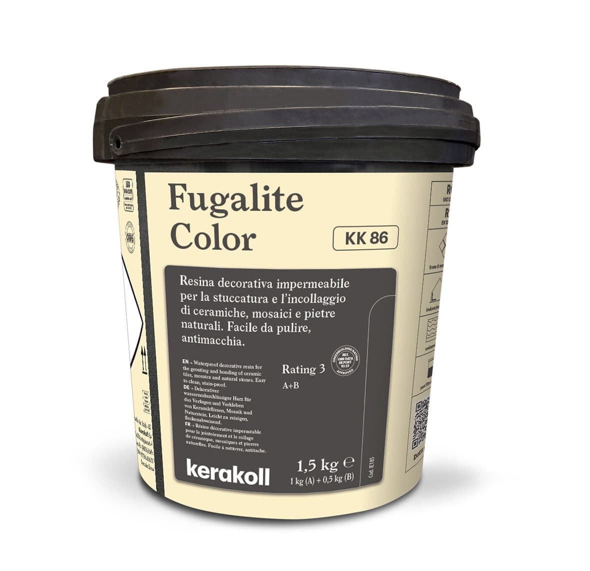 Фуга эпоксидная KeraKoll Fugalite КК86 Жасмин 1,5 кг