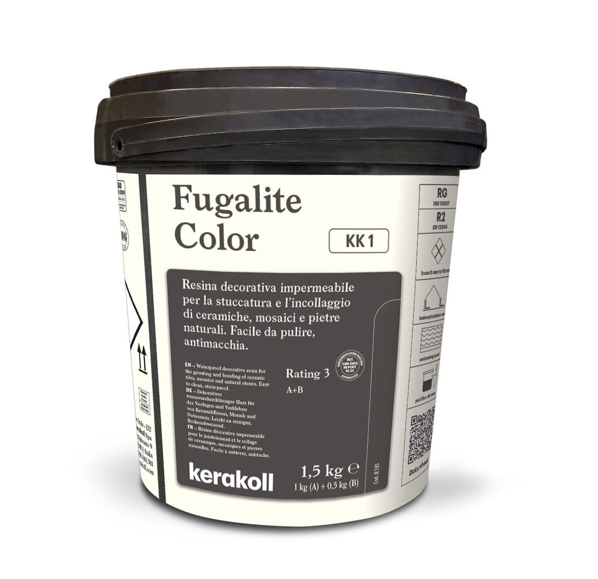 Фуга эпоксидная KeraKoll Fugalite КК1 Ультрабелый 1,5 кг