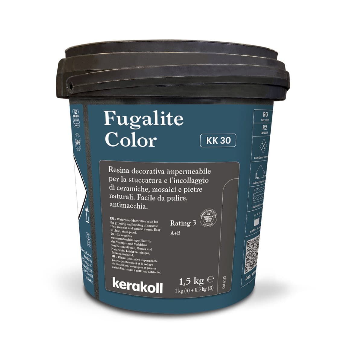 Фуга эпоксидная KeraKoll Fugalite KK30 Океан 1,5 кг